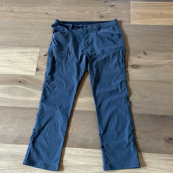 Slumberjack Outdoor Anywhere Hiking Pant Charcoal Rain Repellent Mens Size 38x32 - Picture 11 of 16